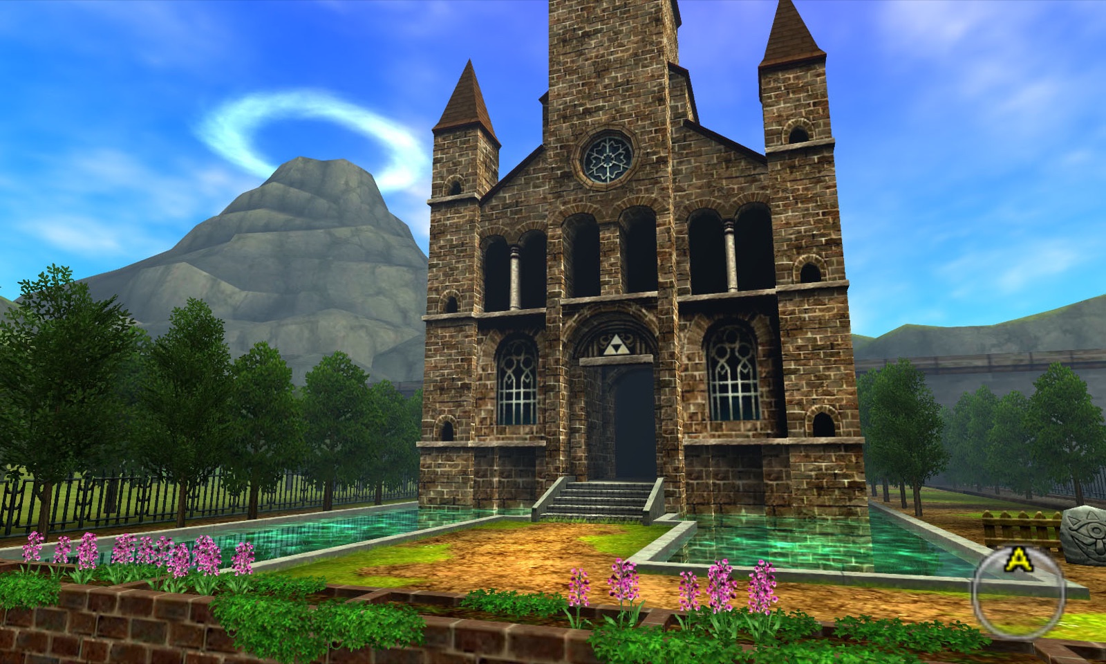 The Temple of Time in Ocarina of Time 3D